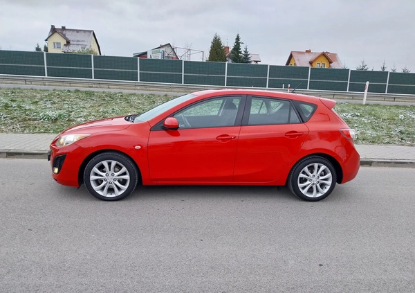 Mazda 3 cena 25900 przebieg: 183000, rok produkcji 2011 z Nowe Miasteczko małe 781